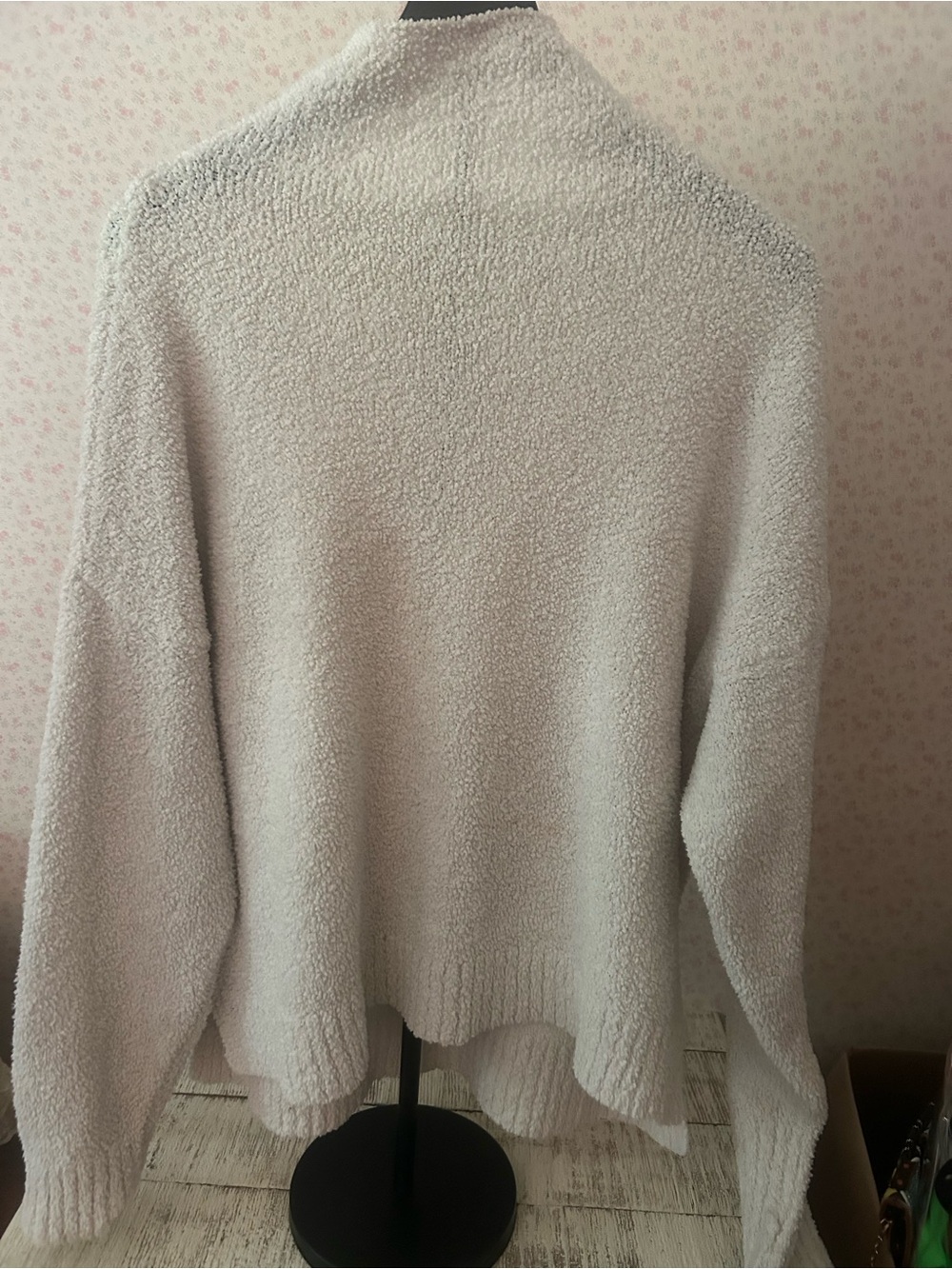 UGG Women's Cream Plush Turtleneck Sweater